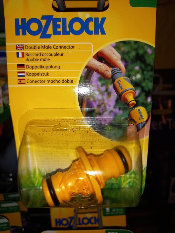 Hozelock Double Male Connector