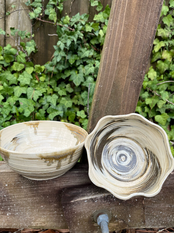 set of 2 medium bowls