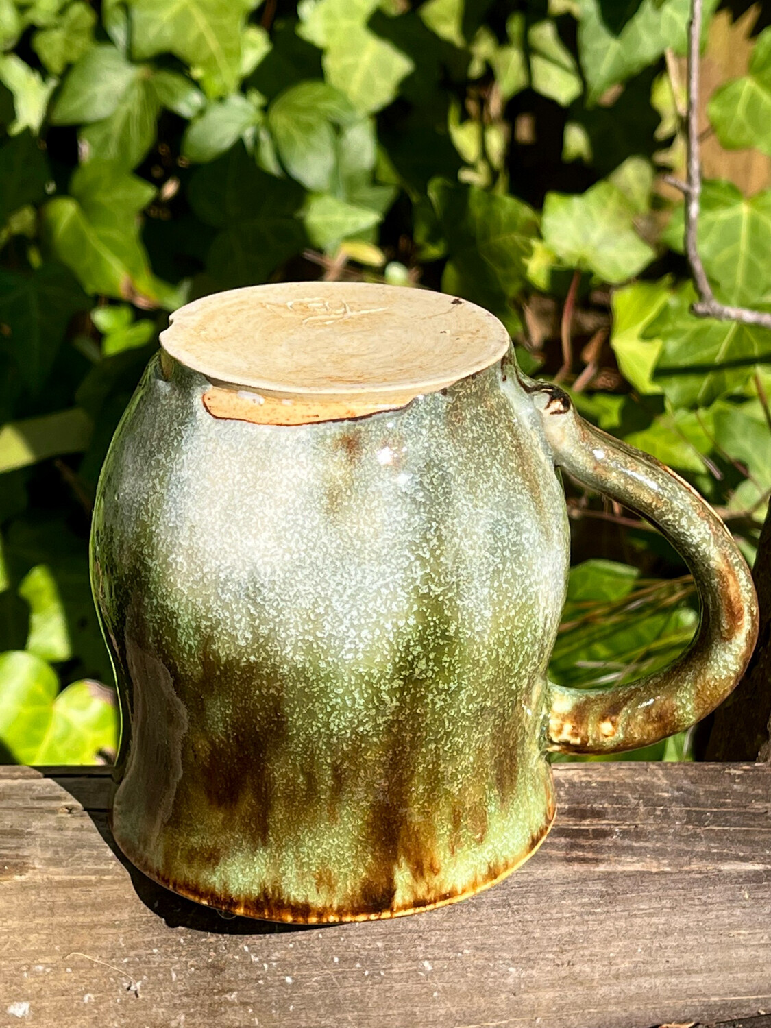 army green mug