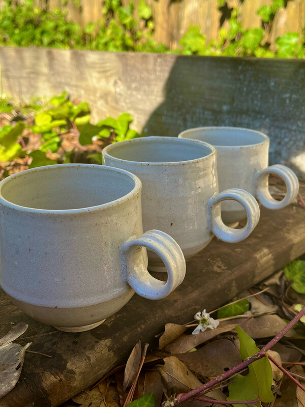 set of 3 tea mugs