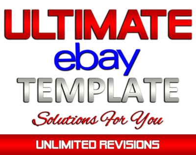 Custom Designed eBay Auction Listing Template only