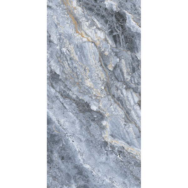 Aqua Blue Marble 600 x 1200