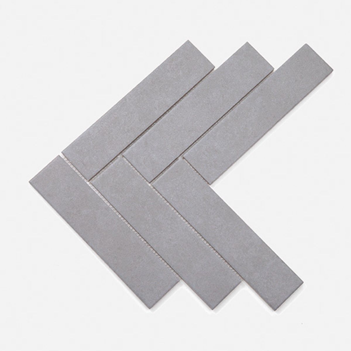 Herringbone Dark Cement