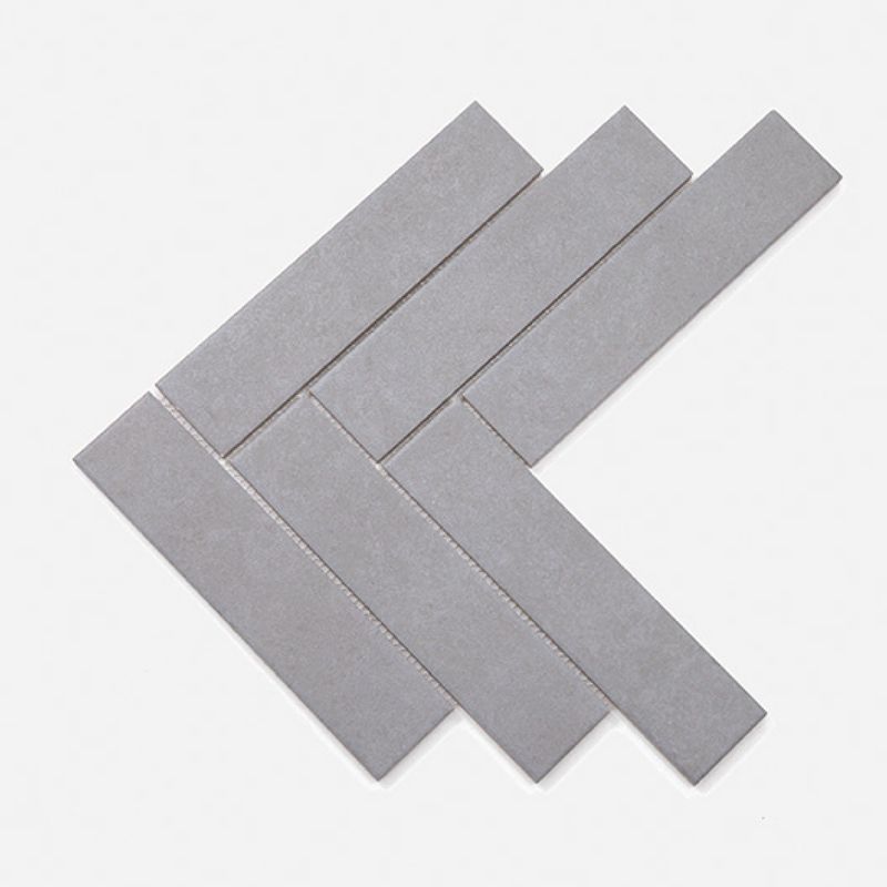 Herringbone Dark Cement