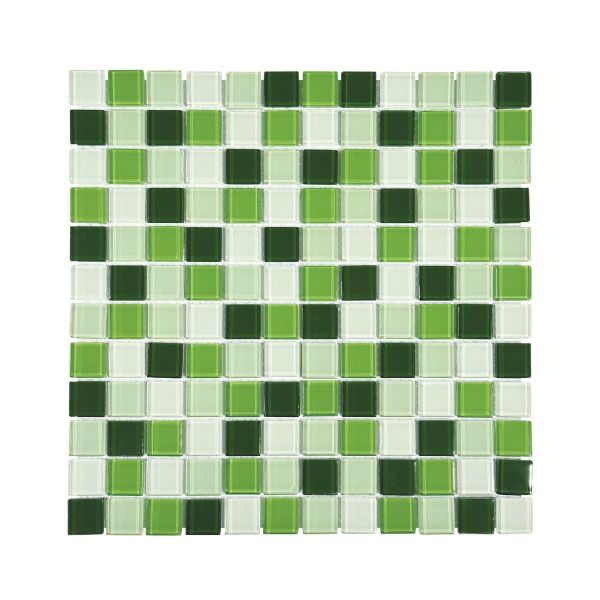 Glass Mosaic Summer Green Mix