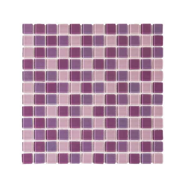 Glass Mosaic Lilac Mix