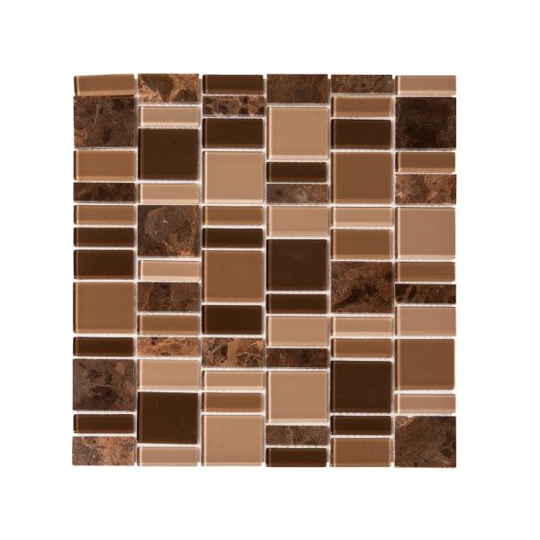 Glass and Stone Mosaic Mocca