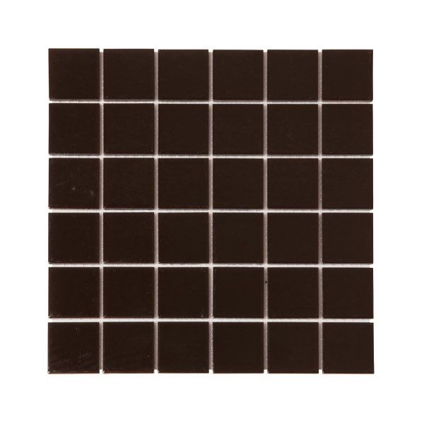 Porcelain Mosaic Matt Black