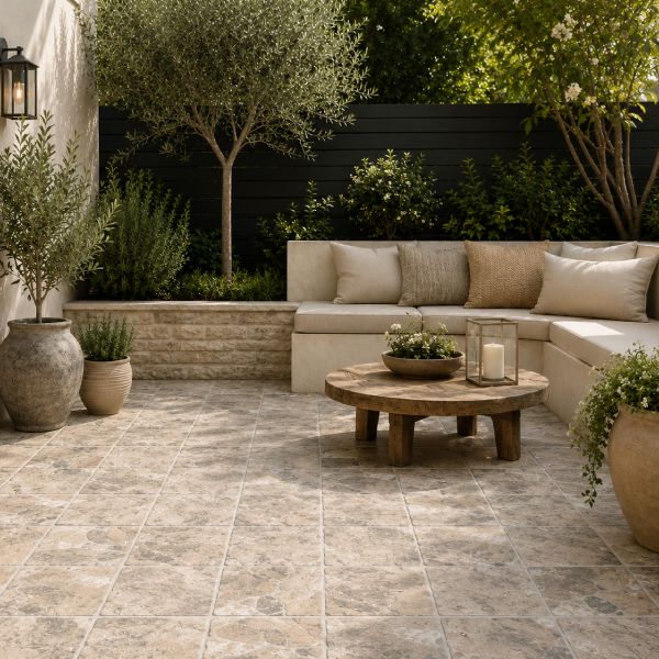 African Rock Matt Ceramic Floor Tile - 400 x 400mm