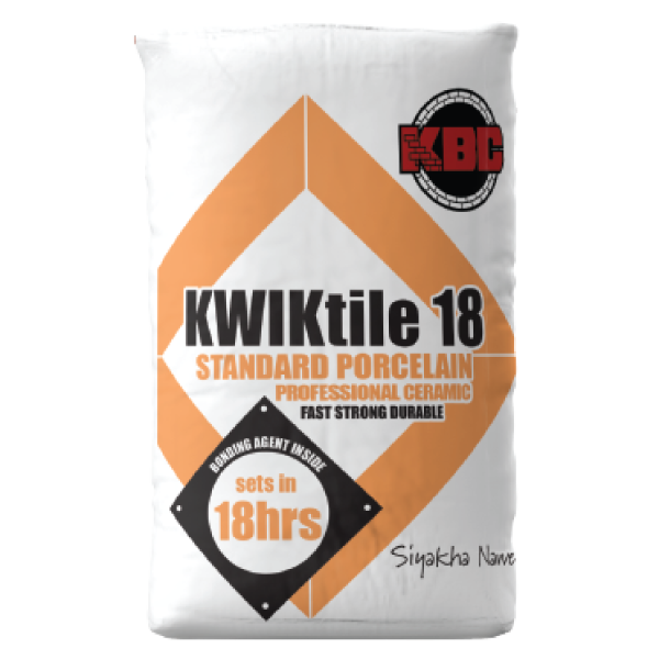 KWIKTILE 18 Hour Porcelain Tile Adhesive - 20kg KWIKTILE 18 Hour Porcelain Tile Adhesive - 20kg