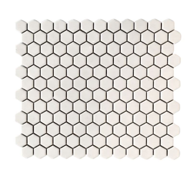White Hexagon