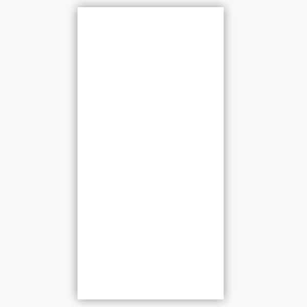 Ice White Shiny Porcelain Floor Tile - 600 x 1200mm
