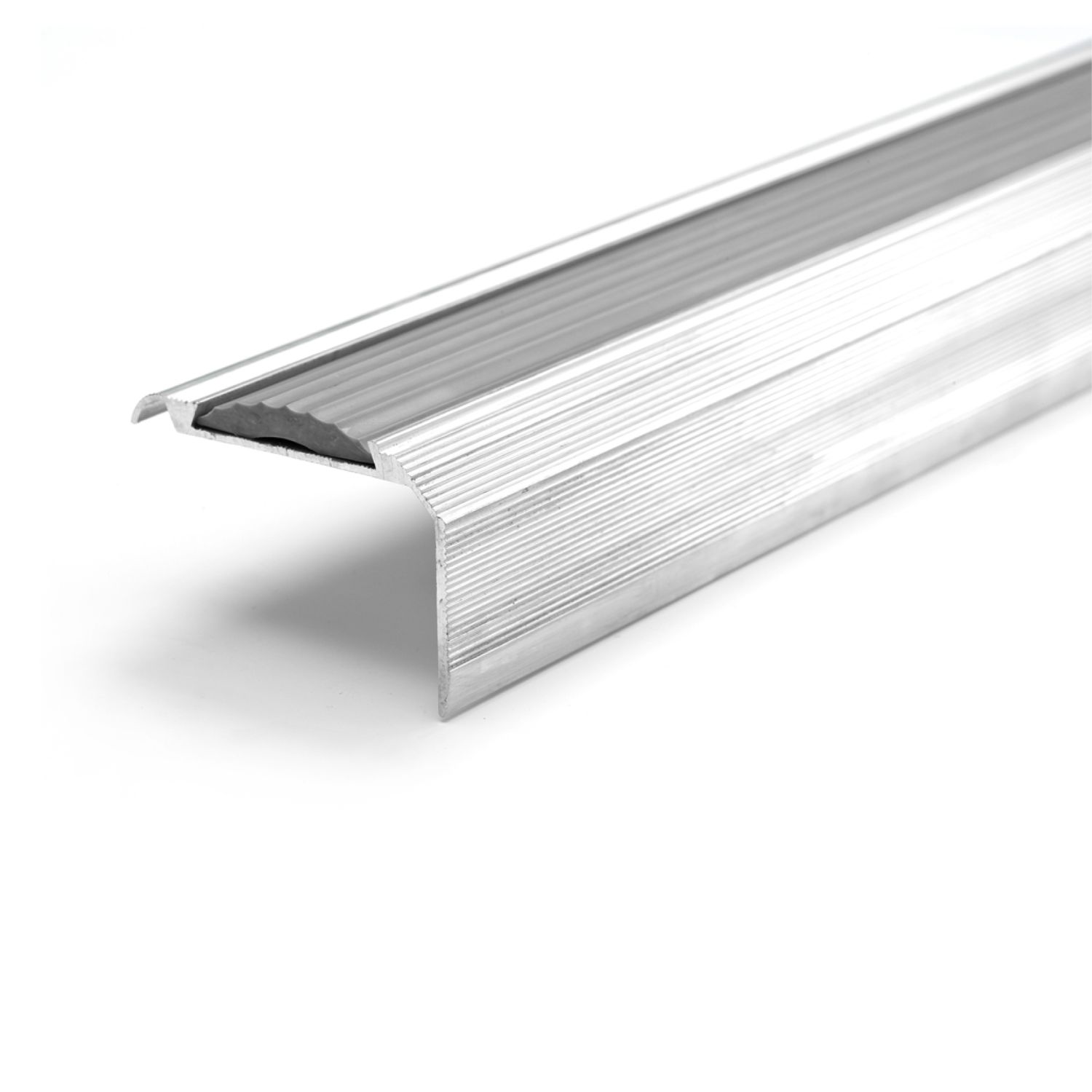 Falcon Aluminium Single Square Stair Edge Nosing - 3m Falcon Aluminium Single Square Stair Edge Nosing - 3m