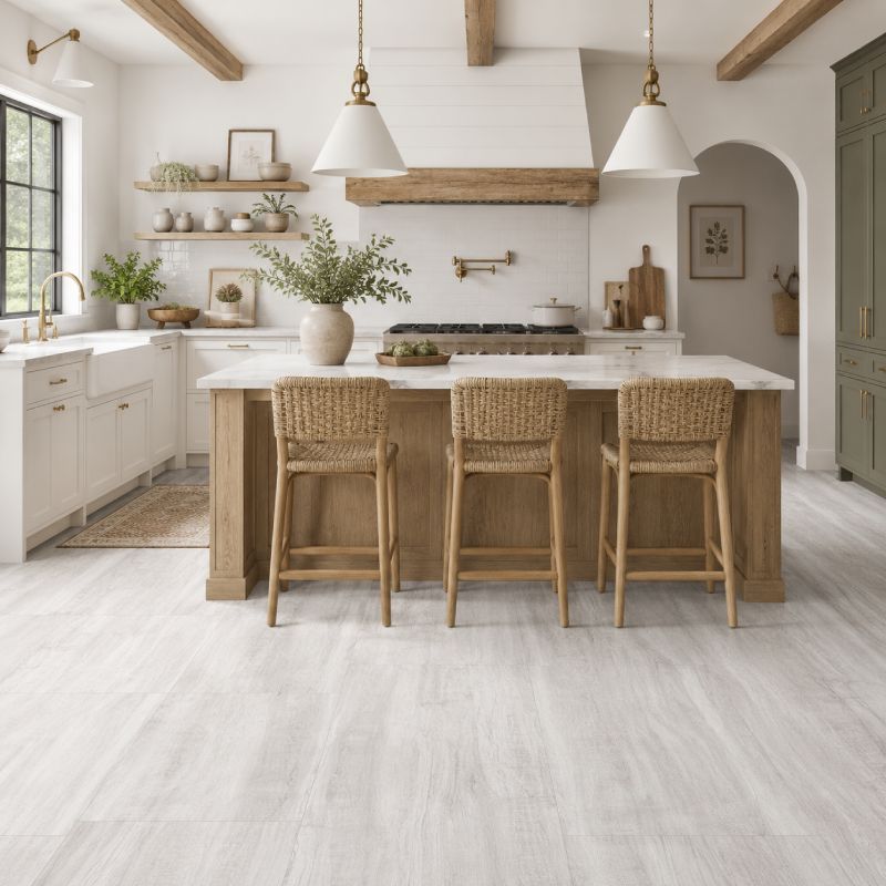 Urban White Matt Porcelain Floor Tile - 600 x 1200mm Urban White Matt Porcelain Floor Tile - 600 x 1200mm