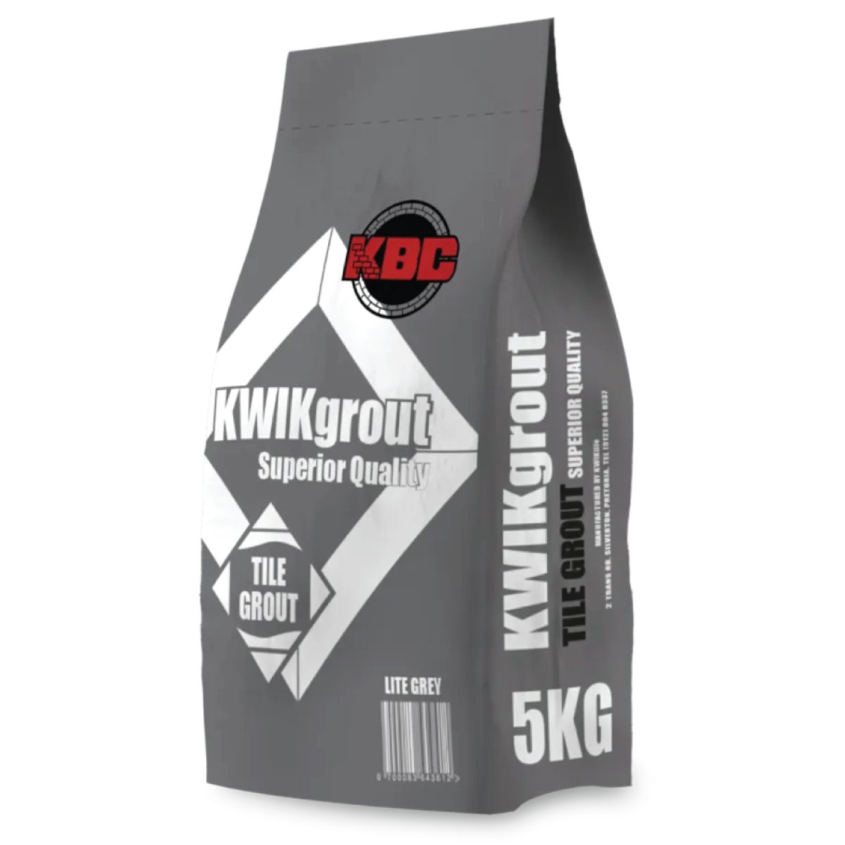 KWIKGROUT Tile Grout - 5kg KWIKGROUT Tile Grout - 5kg, Colour: Light Grey
