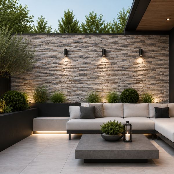 Urban Rock Grey Matt Ceramic Wall Tile -  300 x 450mm