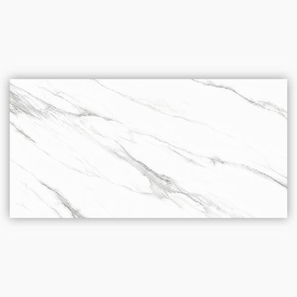 Calcutta Aloe Shiny Ceramic Wall Tile - 300 x 600mm