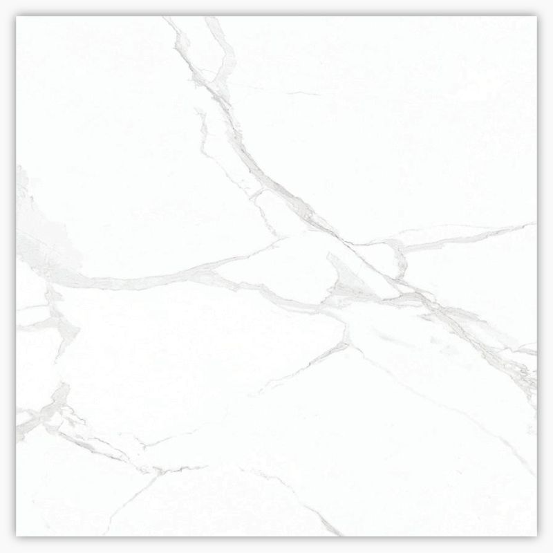 Polaris White Matt Porcelain Floor Tile - 800 x 800mm **B-GRADE**
