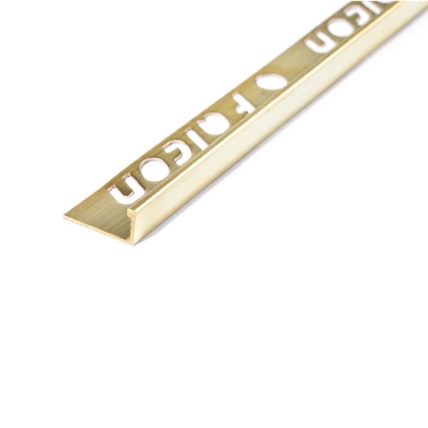 Falcon Anodised Aluminium Polished Bright Gold Edge Trim Falcon Anodised Aluminium Polished Bright Gold Edge Trim