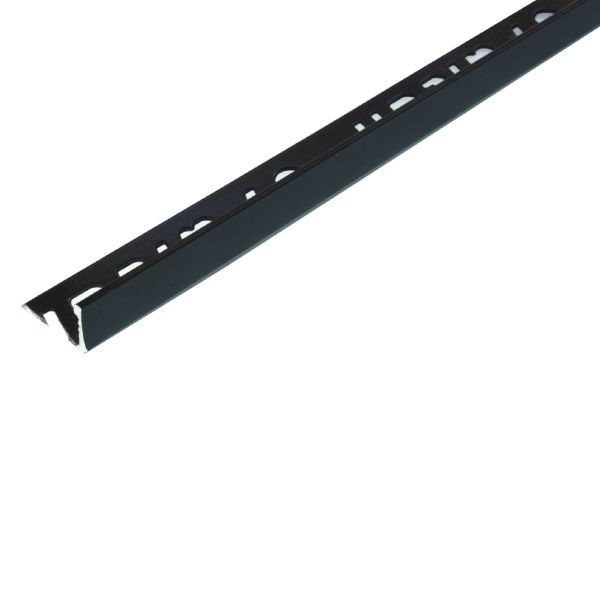 Falcon Aluminium Powder Coat Black Straight Edge Trim Falcon Aluminium Powder Coat Black Straight Edge Trim