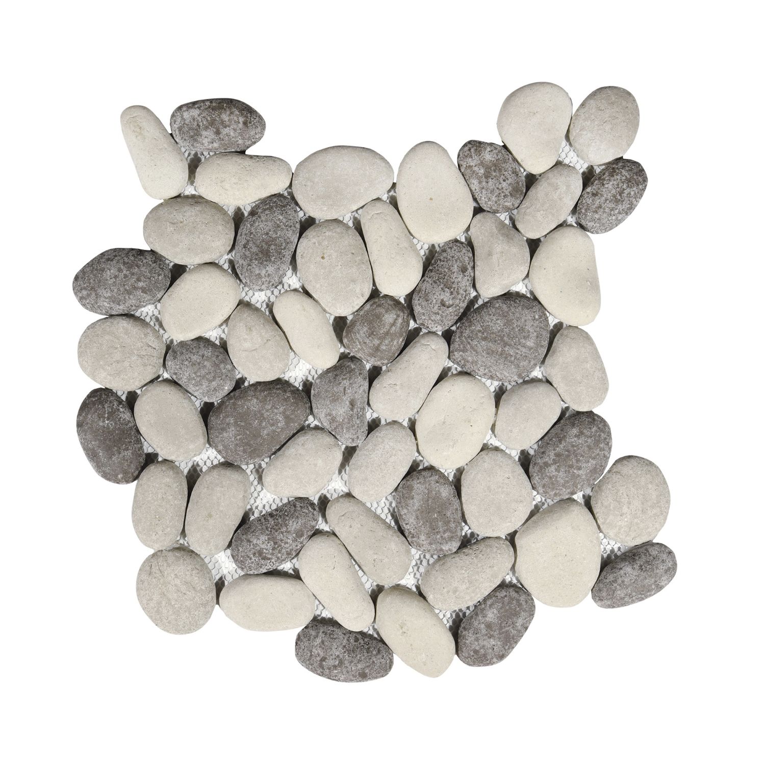 Resin Mosaic Pebble Ash Mix