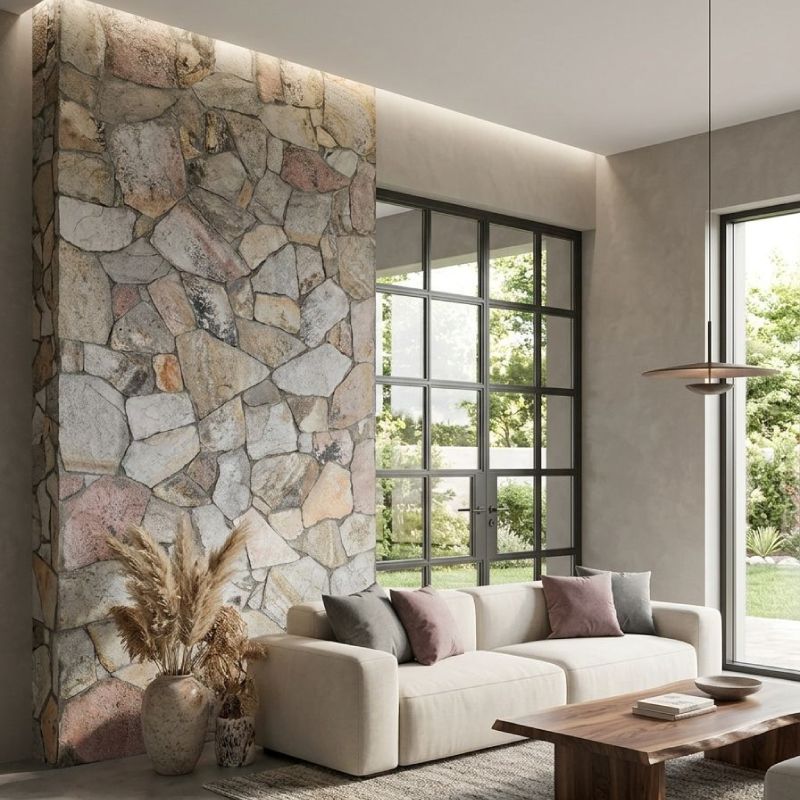 Random Natural Stone Wall Cladding