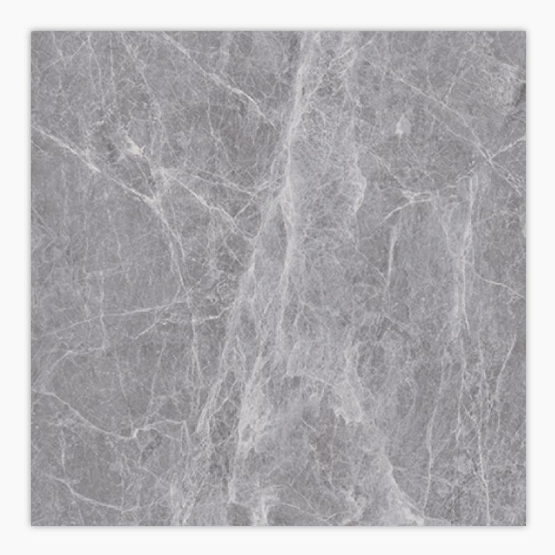 Akoya Silver Shiny Porcelain Floor Tile - 600 x 600mm