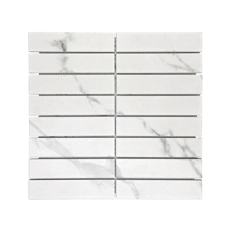 Porcelain Mosaic Strip Marble
