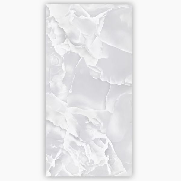 Onyx Pearl Shiny Porcelain Floor Tile - 600 x 1200mm