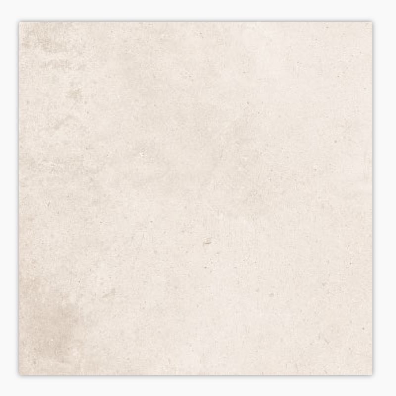 Concrete Bianco Matt Porcelain Floor Tile - 600 x 600mm Concrete Bianco Matt Porcelain Floor Tile - 600 x 600mm