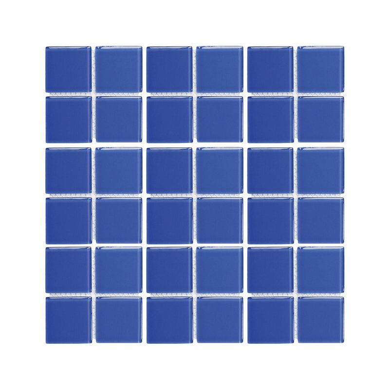 Glass Mosaic Royal Blue 48 x 48 - 300 x 300mm