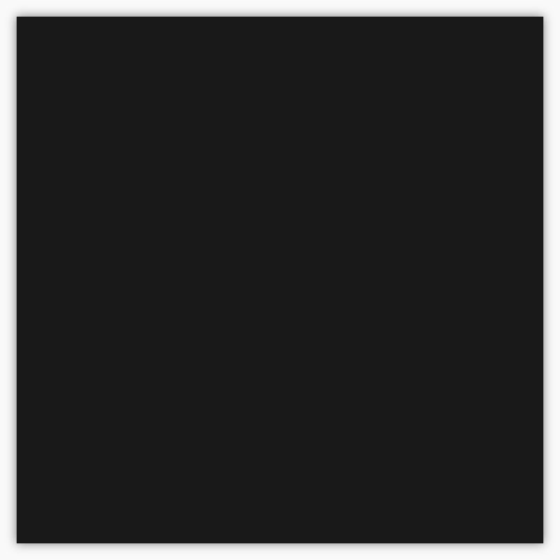 Pure Black Matt Porcelain Floor Tile - 600 x 600mm