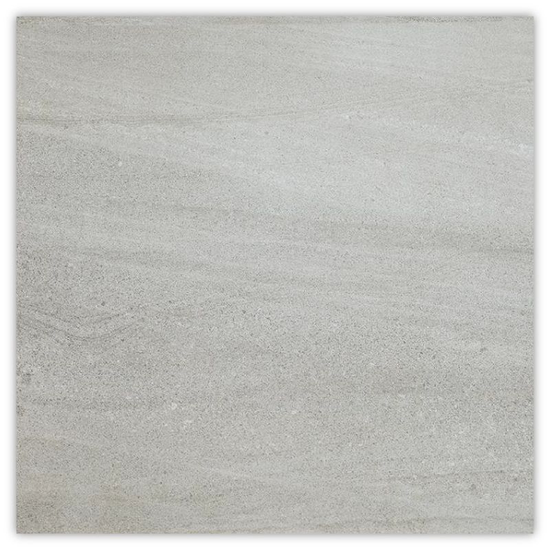 Silkstone Grey Slip-Resistant Porcelain Floor Tile - 600 x 600mm