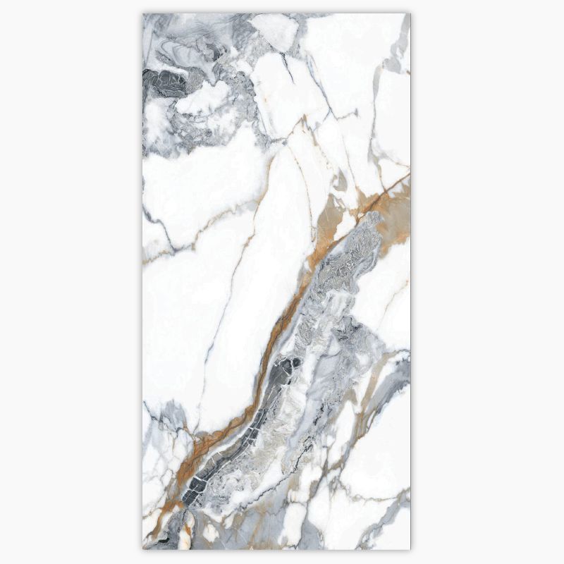 Venito Gold Matt Porcelain Floor Tile - 600 x 1200mm