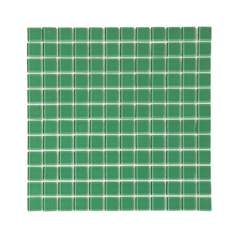 Glass Mosaic Dark Green - 300 x 300mm