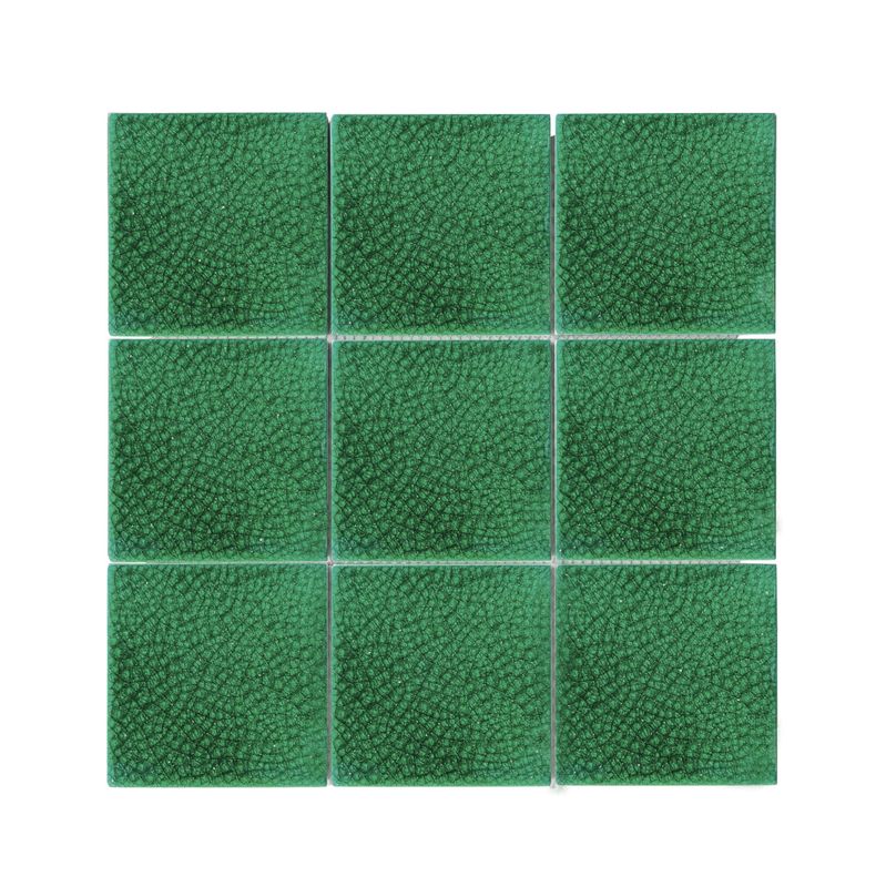 Porcelain Mosaic Vintage Bottle Green - 300 x 300mm Porcelain Mosaic Vintage Bottle Green - 300 x 300mm