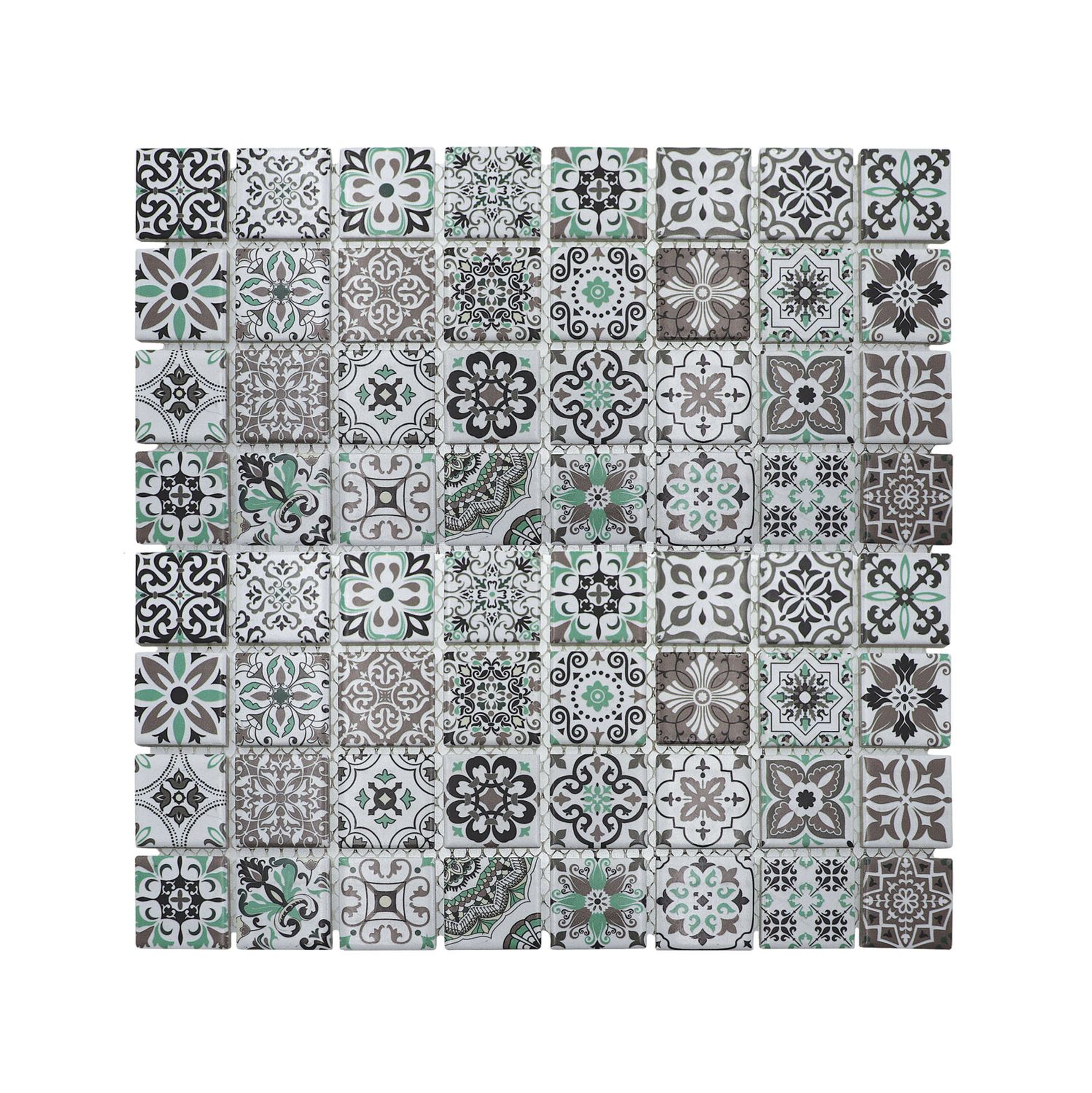 Porcelain Mosaic Moroccan Rabat