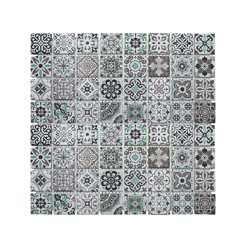 Porcelain Mosaic Moroccan Rabat - 300 x 300mm Porcelain Mosaic Moroccan Rabat - 300 x 300mm
