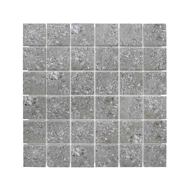 Porcelain Mosaic Terrazzo Light Grey - 300 x 300mm Porcelain Mosaic Terrazzo Light Grey - 300 x 300mm
