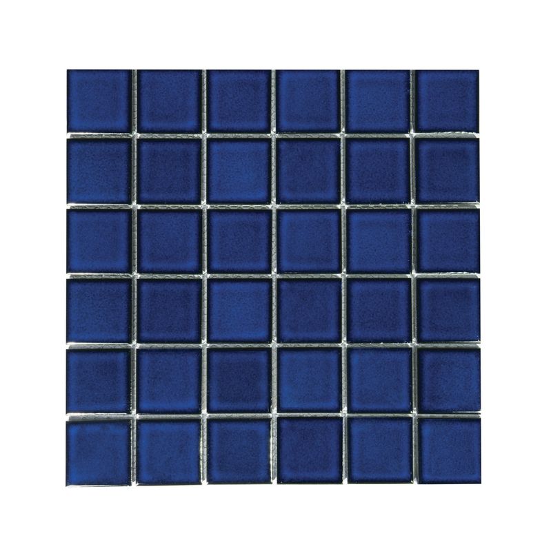 Porcelain Mosaic Cobalt Blue - 300 x 300mm Porcelain Mosaic Cobalt Blue - 300 x 300mm
