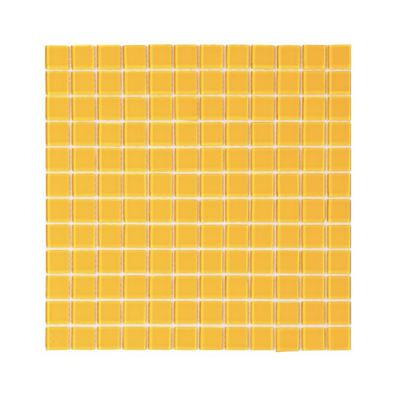 Glass Mosaic Sunflower - 300 x 300mm