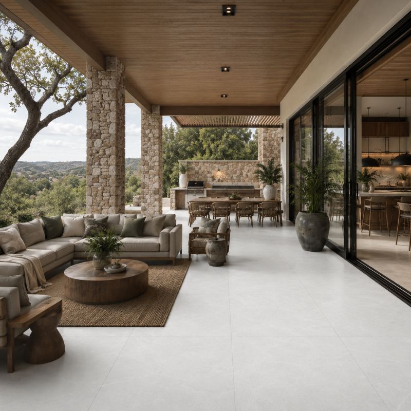 Armani Crystal Slip-Resistant Porcelain Floor Tile - 600 x 1200mm