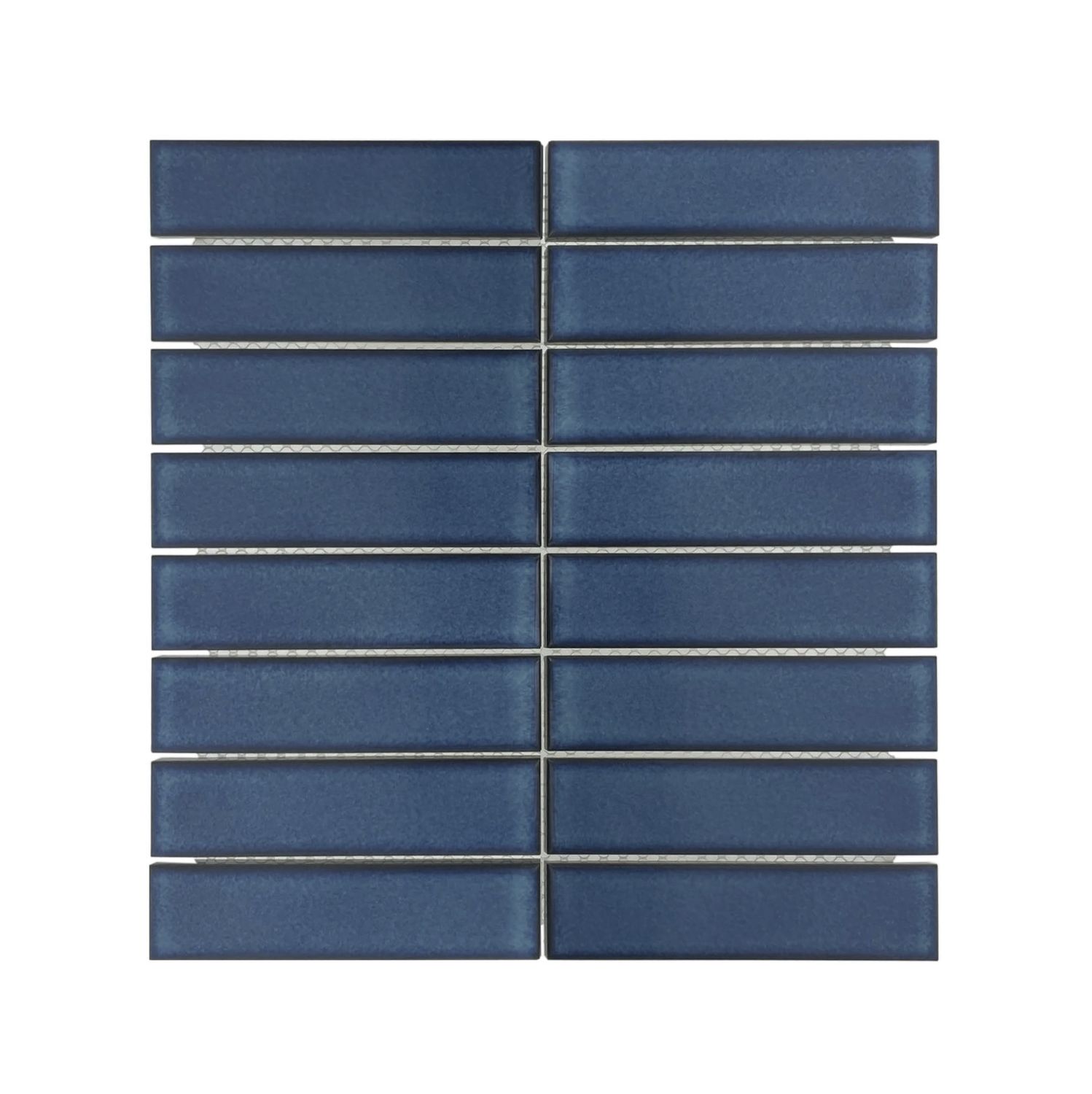 Porcelain Mosaic Strip Blue