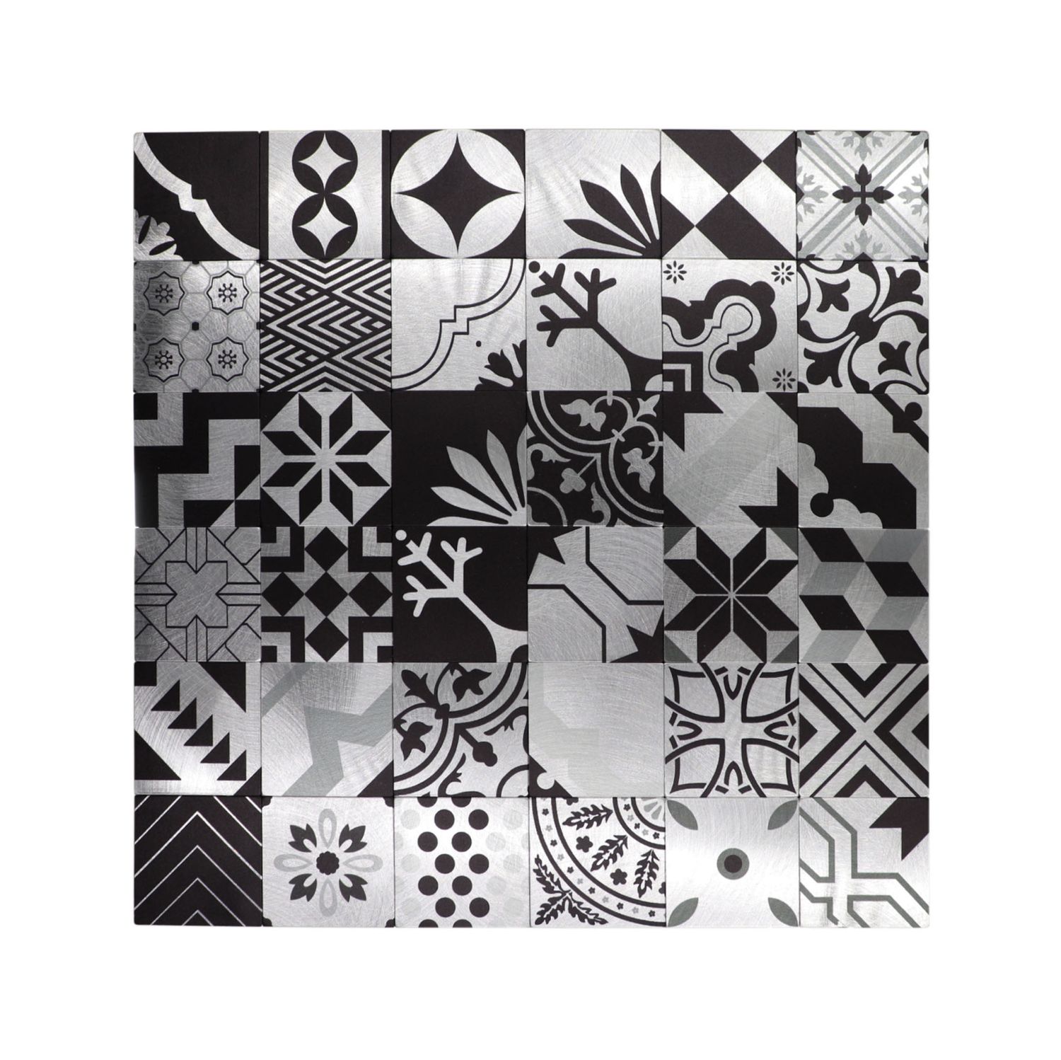 Stick On Mosaic Galleria Black