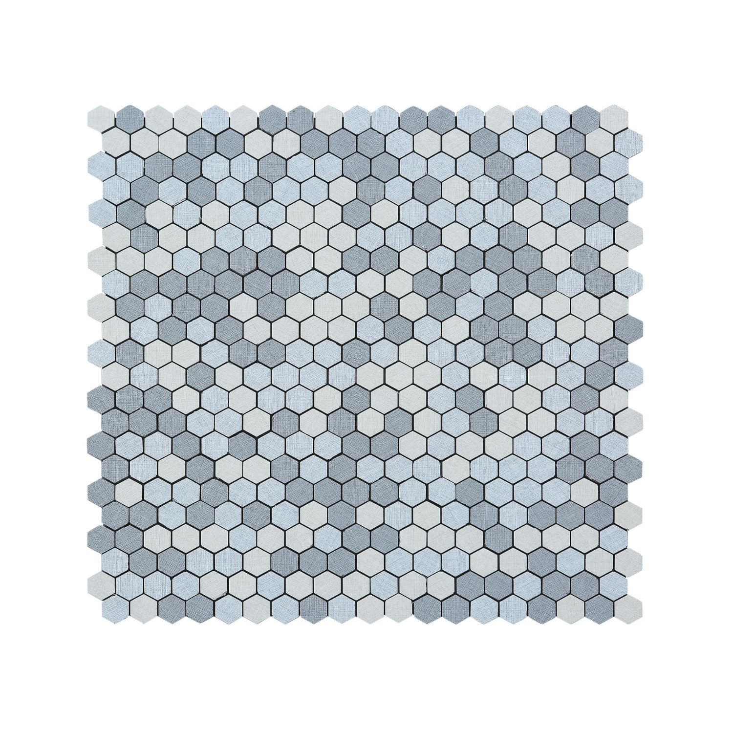 Stick On Mosaic Honeycomb Cafe Crema