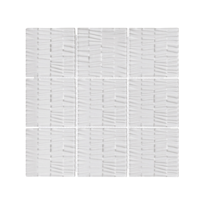 Porcelain Mosaic Bottled Cotton - 300 x 300mm