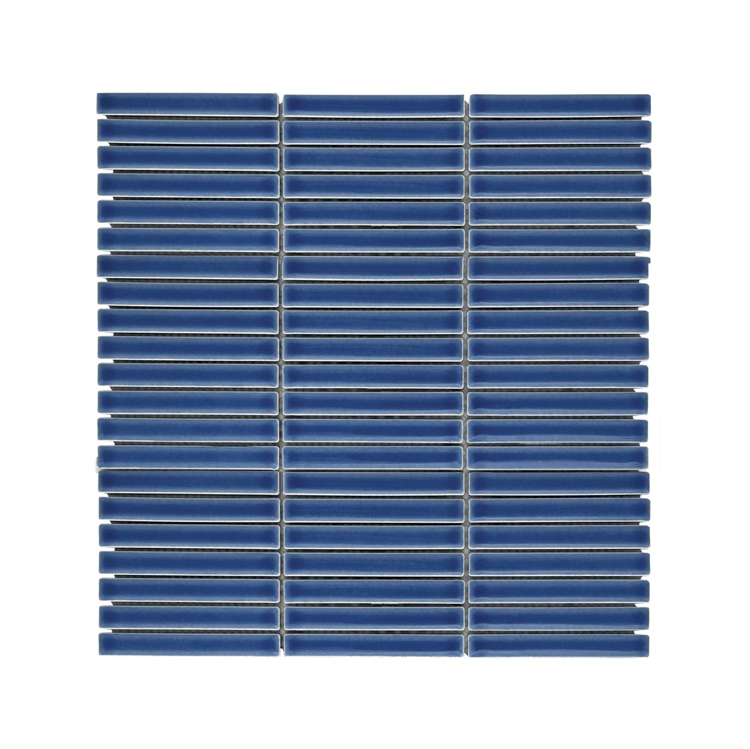 Porcelain Mosaic Mini Strip Sky Blue