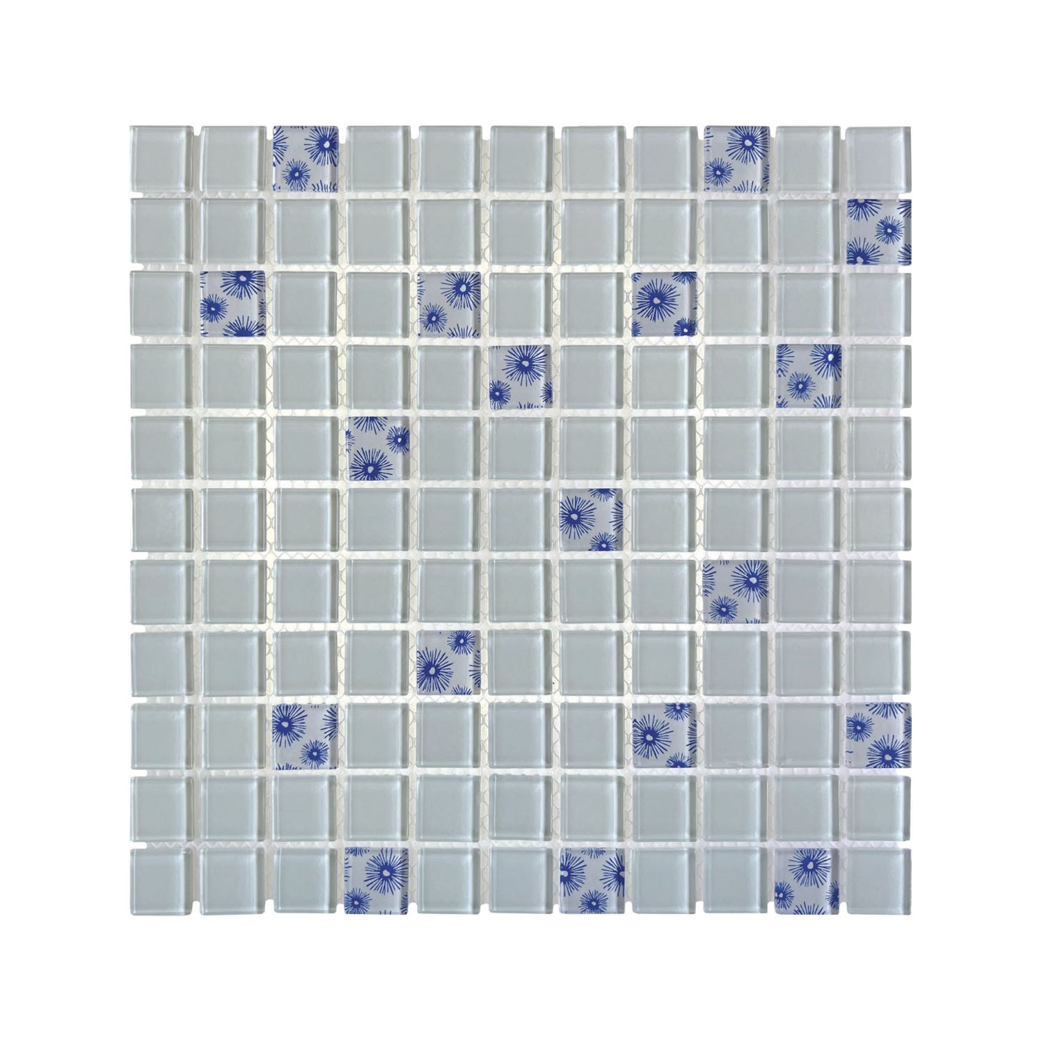 Glass Mosaic Chicory