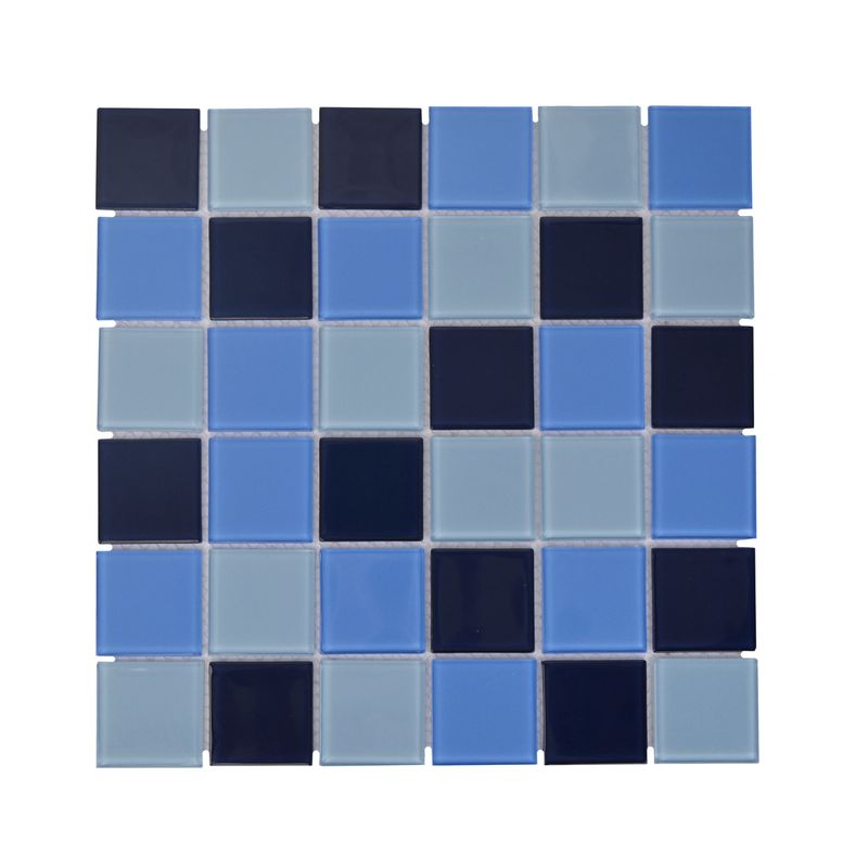 Glass Mosaic Deep Ocean - 300 x 300mm