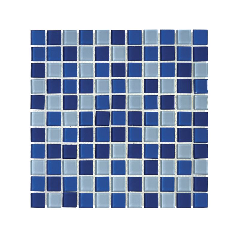 Glass Mosaic Denim 25 x 25 - 300 x 300mm